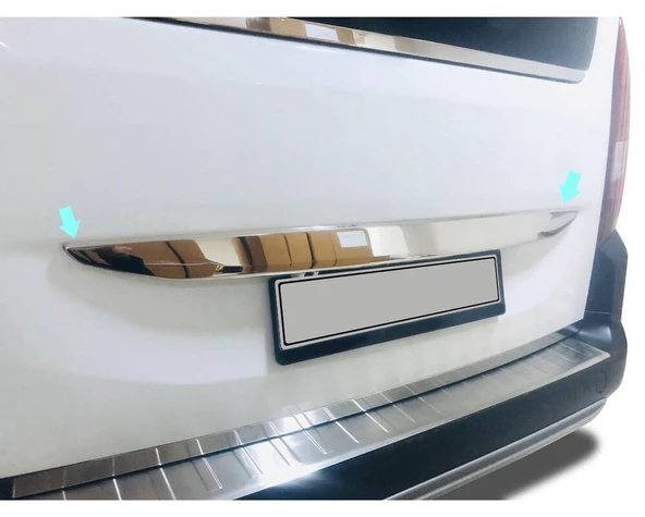 Doblo Combi Bagaj Çıtası Krom 2023 Ve Sonrası Modeller İçin - Resim 2