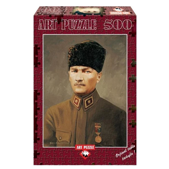 Art Puzzle Başkomutan Mareşal Gazi Mustafa Kemal 500 Parça