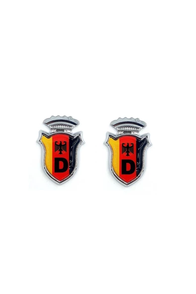 Etiketçilerin Vazgeçilmezi Ghia Etiket Arma Damla Sticker D (Almanya) Adac Arma