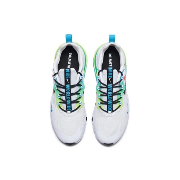 Nike Air Max 270 React Worldwide White - Resim 3