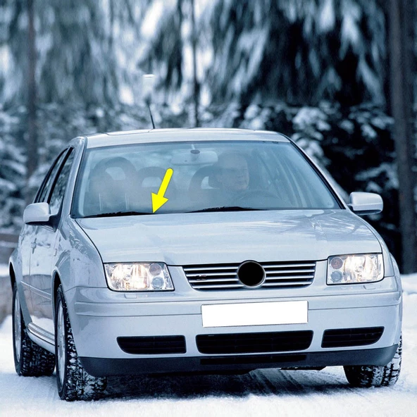 VW Bora 1999-2002 Ön Cam Sağ Silecek Kolu 1J1955410A