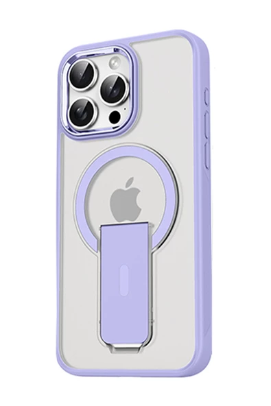 Peeq iPhone 16 Pro Mody Magsafe Standlı Kapak - 4