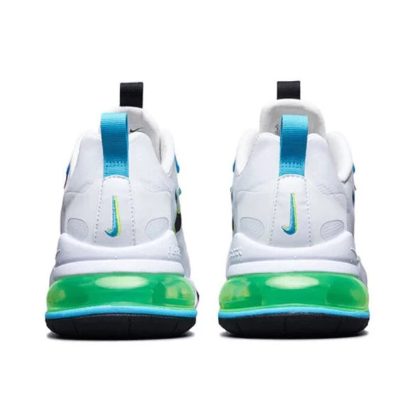 Nike Air Max 270 React Worldwide White - Resim 4