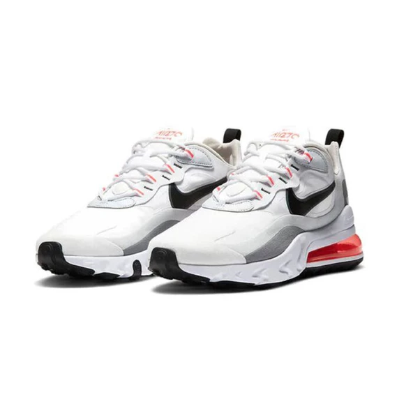 Nike Air Max 270 React White Crimson Black - Resim 2