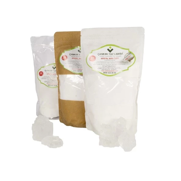 Doğal Çankırı Mineralli Kristalli Sofra Tuzu İnce 5 Kg