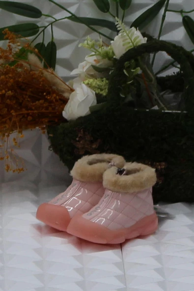 Vicco 946.E24K.422 Pudra Poppy II Rahat İlk Adım Işıklı Kız Çocuk Bot - Resim 3