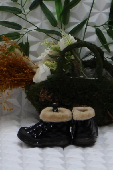 Vicco 946.B24K.422 Siyah Poppy II Rahat Işıklı Kız Çocuk Bot - Resim 4