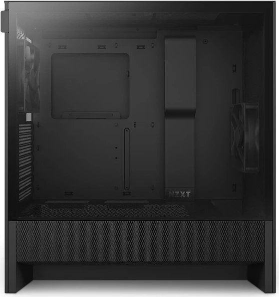NZXT H5 Flow 2024 CC-H52FB-01 2 Fanlı ATX Siyah Bilgisayar Kasası - 5