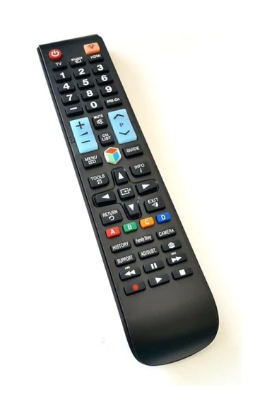 Nurer Teknoloji Samsung Akilli Kumanda BN59-01220D Ti̇zen J Seri̇si̇ Yedek Kumanda Pil Hediyeli