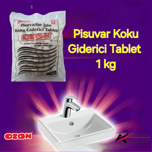 PİSUVAR KOKU GİDERİCİ TABLET 1 KG