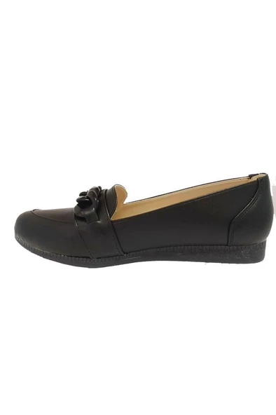 Sdf 601-24 Deri Fashion Anatomik Kadın Babet - 2