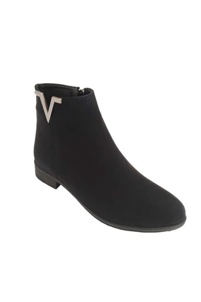 Sdf 081-24 Deri Fashion Fermuarlı Kadın Bot ürün görseli 1