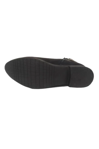 Sdf 071-24 Deri Fashion Fermuarlı Kadın Bot - Resim 3