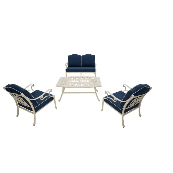 Aden 2+1+1 Döküm Bahçe Oturma Takımı | Rehome ürün görseli