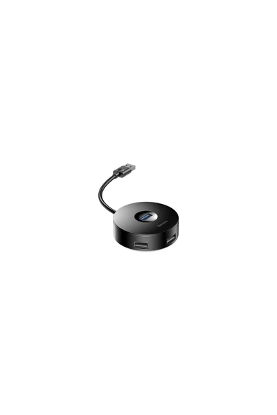 Baseus Round Box Serisi 1 Usb 3.0 3 Usb 2.0 Çıkışlı Yüksek Hızlı Hub Adaptör Cahub-f01 Siyah - 2