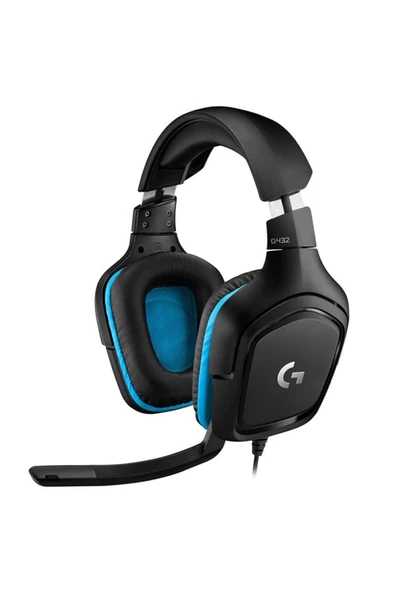 logitech  G G432 Dts 7.1 Surround Ses Kablolu Siyah Oyuncu Kulaklığı - 981-000770