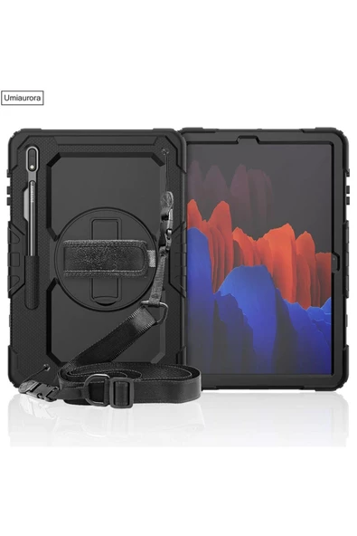 Samsung Galaxy Tab S9 Fe Plus/S10 Plus/S9 Plus Kılıf Defender Askılı Pars Case Fuji X610-16-810-18 X