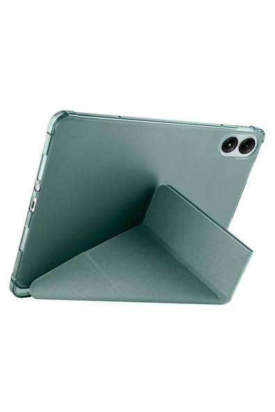 Xiaomi Redmi Pad Pro Kalem Bölmeli Katlanabilen Kılıf + Nano Ekran Koruyucu + Dokunmatik Kalem