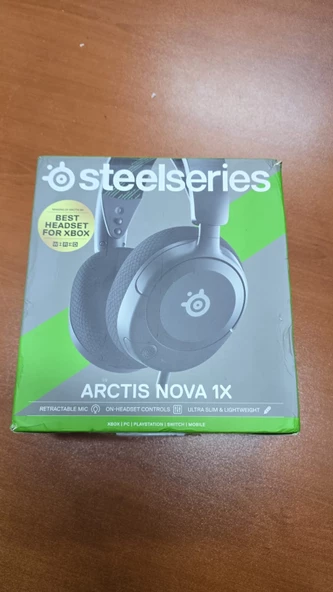 (OUTLET) SteelSeries Arctis Nova 1X Kablolu Mikrofonlu Kulak Üstü Oyuncu Kulaklığı