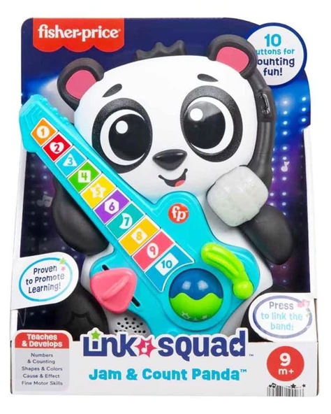 Fisher Price Sesli ve Işıklı Link Squad İlk Sayılarım Panda HYL25