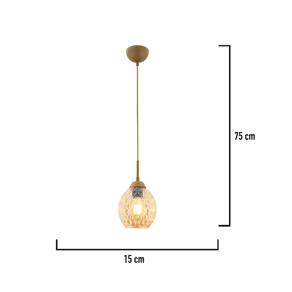 Apliqa Nino Tekli Eskitme Modern Sarkıt Oturma Odası Salon Sarkıt Avize - Resim 3