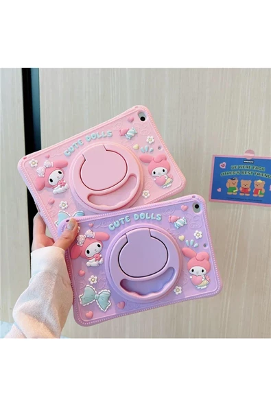 Apple Ipad 10. Nesil 10.9 2022 Uyumlu Cute Dolls Çocuk Karekter Kılıfı A2696 A2757 A2777