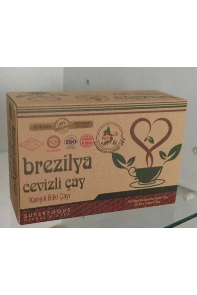 farmaex Brezilya Cevizli Çay-form Çayı 30 Lu - 2