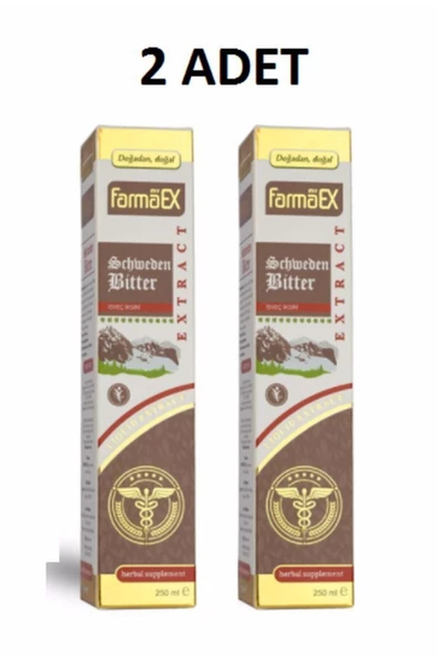 myfarmaex My Farmaex Isvec Swedish Bitters 250ml X 2 Adet - 2