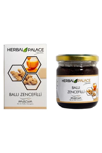 Herbal Palace 2 Adet Ballı Zencefilli Bitkisel Macun Karışım 230 Gr