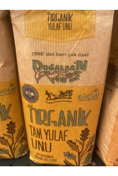 Doğalsan Organik Yulaf Unu 1 Kg