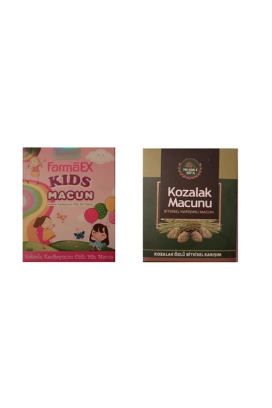 myfarmaex KİDS ÇOCUK MACUNU + KOZALAĞI MACUNU İKİLİ AVANTAJLI KIŞ SETİ