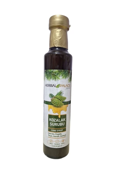 Herbal Palace ÇAM KOZALAĞI ÖZÜ TAKVİYELİ ( ÇAM BALI, PROPOLİS, TARÇIN, ZENCEFİL, ZERDEÇAL ) NHRRRR