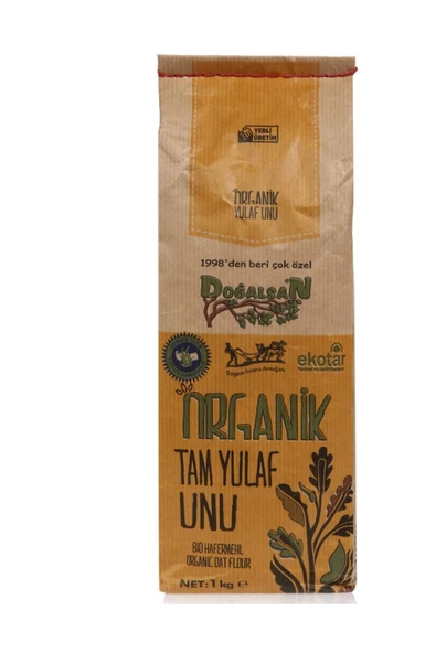 Doğalsan Organik Tam Yulaf Unu 1 Kg