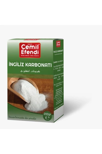 Cemil Efendi 200 gr Ingiliz Karbonatı - Mutfakta Doğal Temizlik Ve Pişirme Için Pratik Çözüm