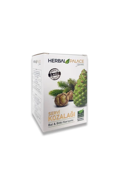 Herbal Palace Servi Kozalağı Bal Bitki Karışımı 230 Gr X 2 Adet - 2