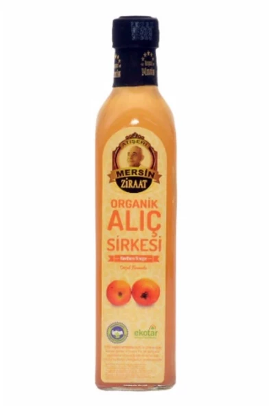 Akışık Atışeri Mersin Ziraat Organik Alıç Sirkesi 500 Ml