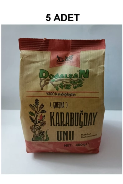 Doğalsan Karabuğday Unu 400gr X 5 Adet Avantajlı Paket Nhr...