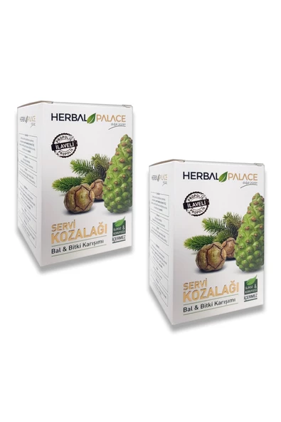 Herbal Palace Servi Kozalağı Bal Bitki Karışımı 230 Gr X 2 Adet