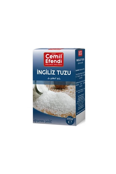 Cemil Efendi 200 gr Doğal Ingiliz Tuzu - Tazelik Ve Lezzet Dolu Beslenme