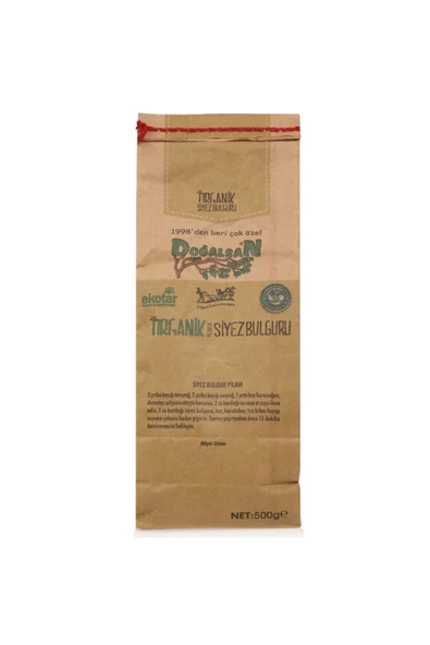 Doğalsan Organik Siyez Bulguru 500 gr - 2