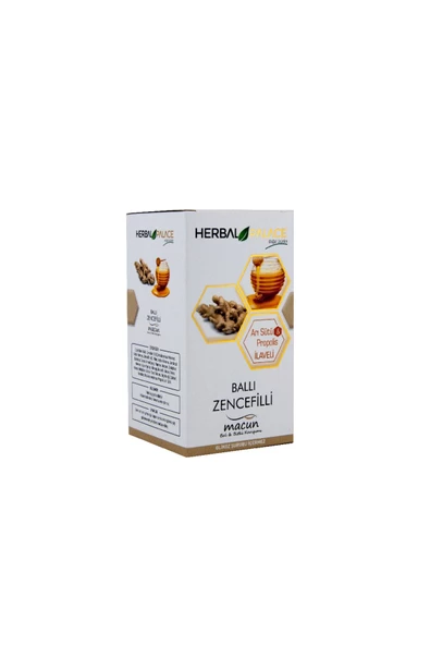 Herbal Palace H.p Ballı Zencefilli Bitkisel Macun (arı Sütlü)