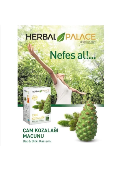Herbal Palace Çam Kozalağı Macunu Bal Bitki Karışımı 240gr