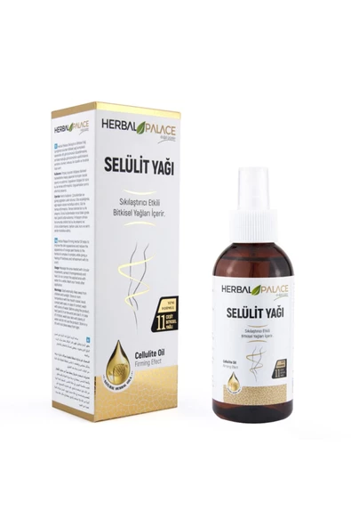 Herbal Palace Selülit Yağı Selülit Karşıtı Bitkisel Karışım Yağ 150 ml