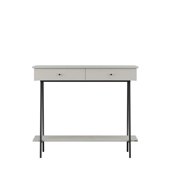 Elite İki Çekmeceli Dresuar-Vizon-Siyah 100x89x41 cm - 3
