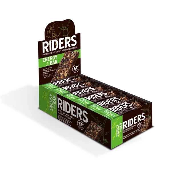 RIDERS KURUYEMİŞLİ ENERGY BAR 40GR (24 adet )