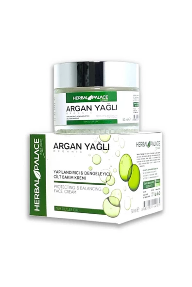 Herbal Palace Argan Yağlı Cilt Bakım Kremi 50 Ml
