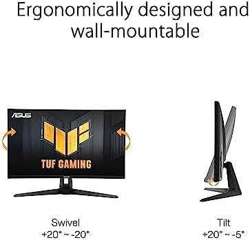 Asus TUF Gaming VG27AQ3A 27" 1 ms 2K IPS 180 Hz Oyuncu Monitörü - Teşhir - 7