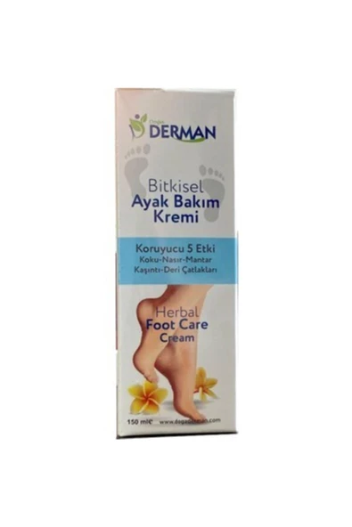 Derman Bitkisel Ayak Bakım Kremi