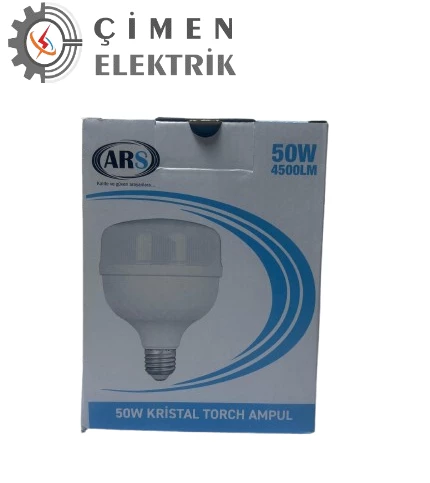 ARS 348863 Kristal Torch Ampul 50W 6500K E27 DUY