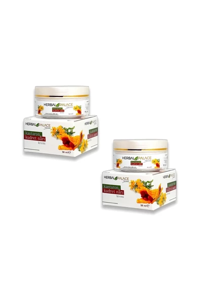 Herbal Palace Kantaron Ve Kudret Narı Kremi 50 ml X 2 Adet